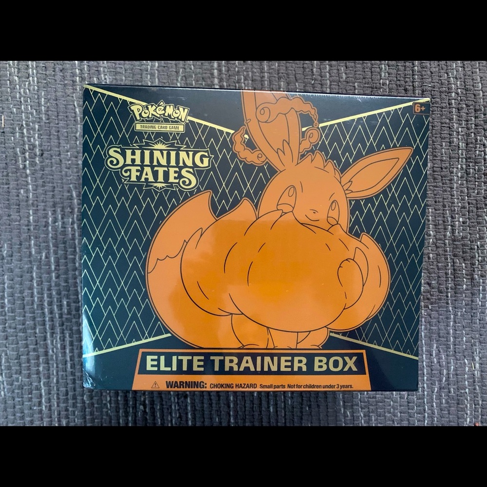 Pokemon Shining Fates Elite Trainer Box Brand New Factory Sealed